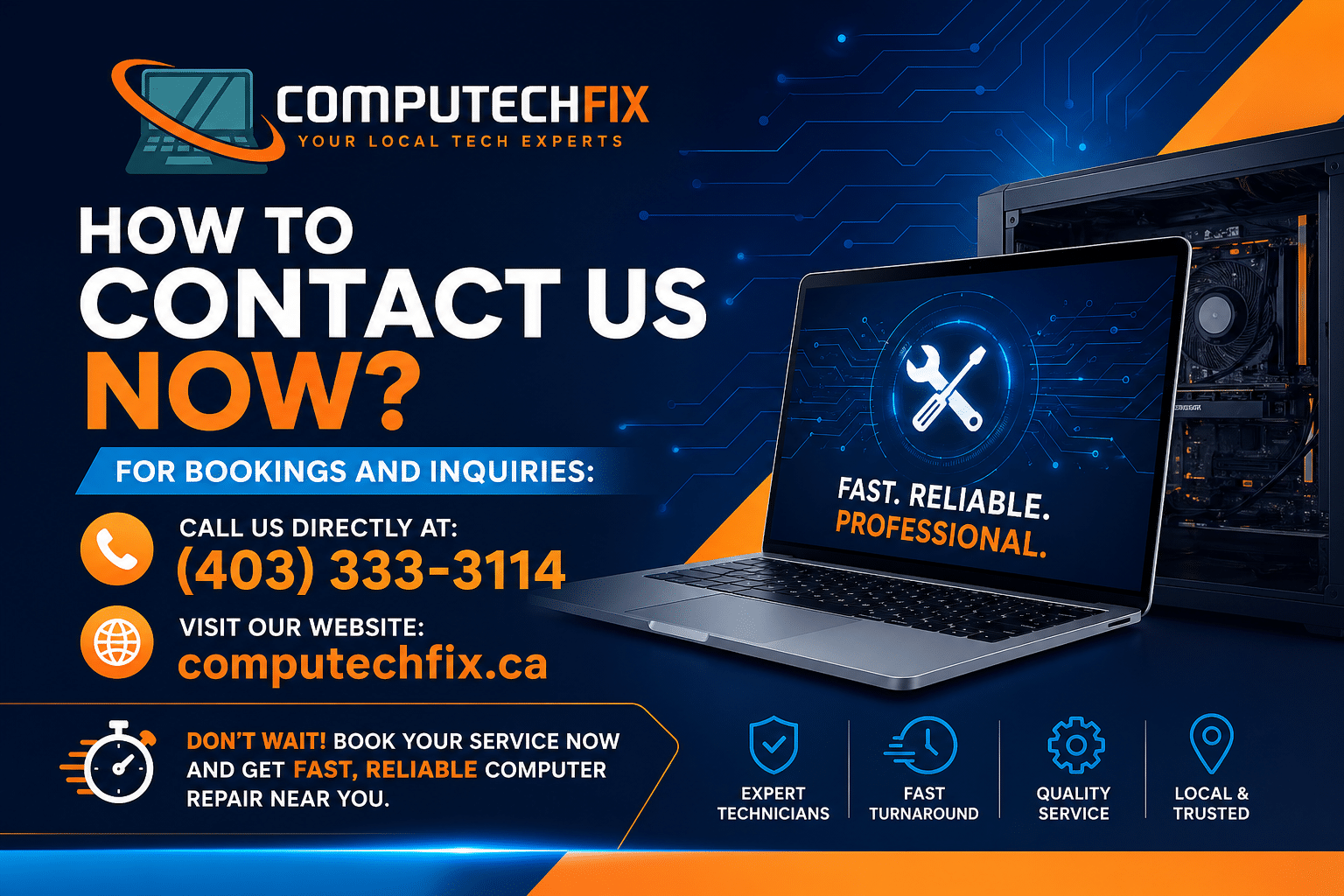 Computer Screen Repair Calgary