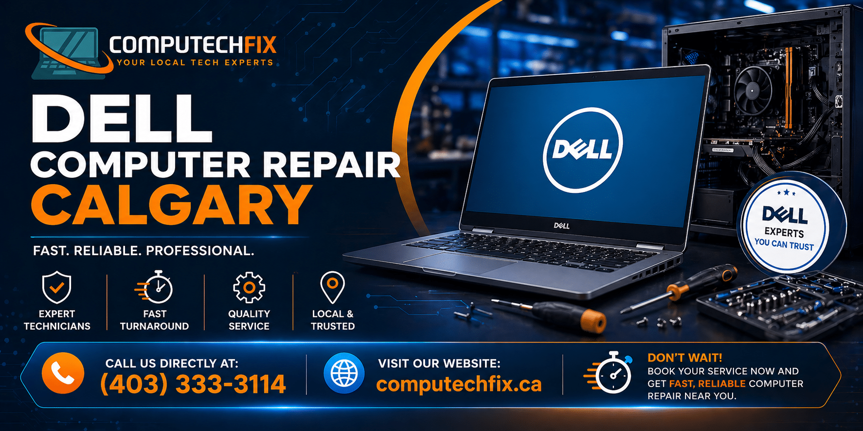 Dell Computer Repair Calgary