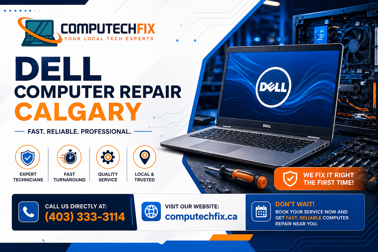 Dell Computer Repair Calgary