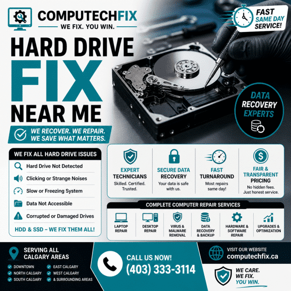 Hard Drive Fix Near Me