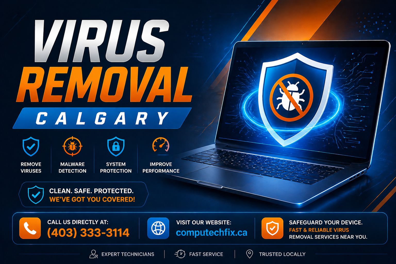 Virus removal calgary