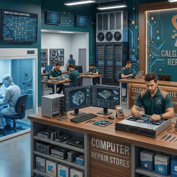 Calgary computer repair stores