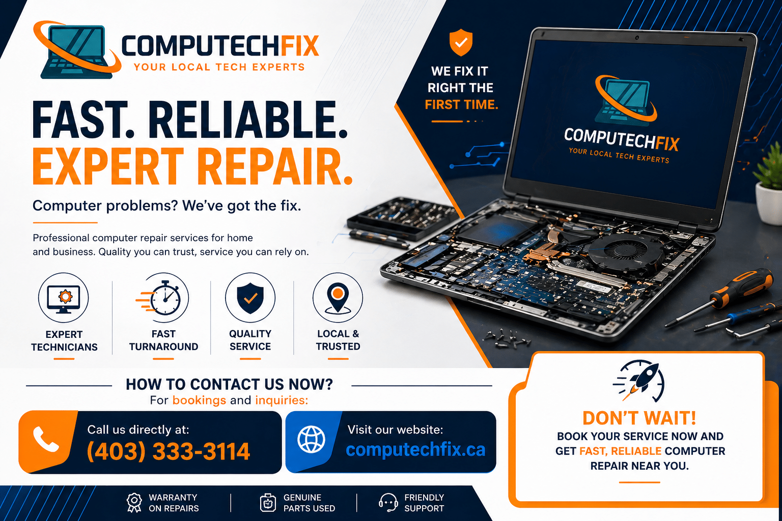 Dell Computer Repair Calgary