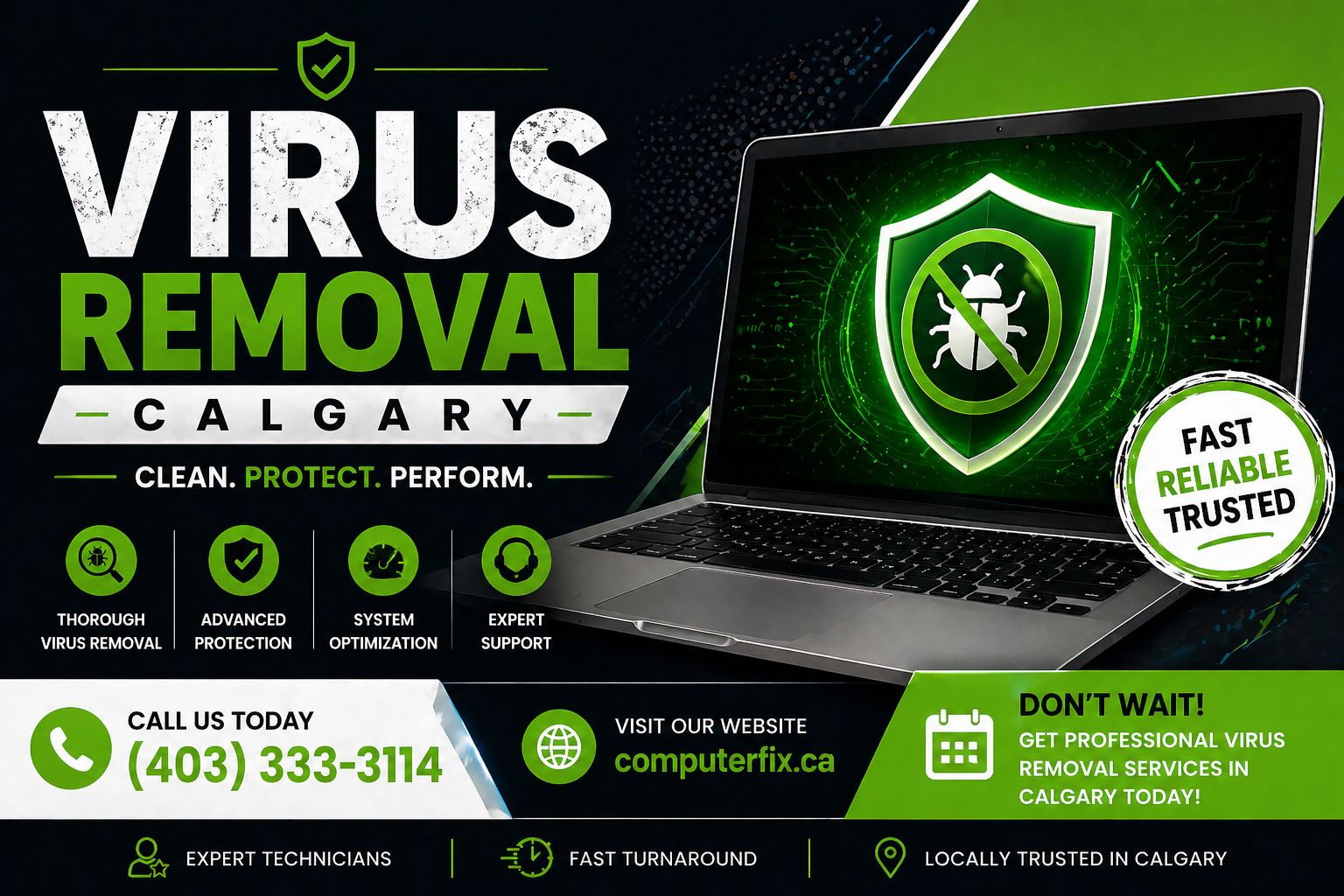 virus removal calgary