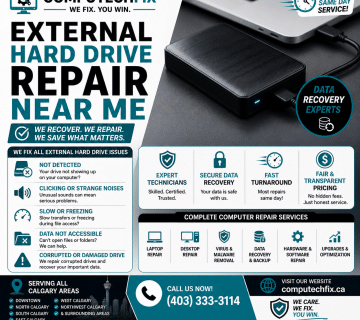 External hard drive repair near me
