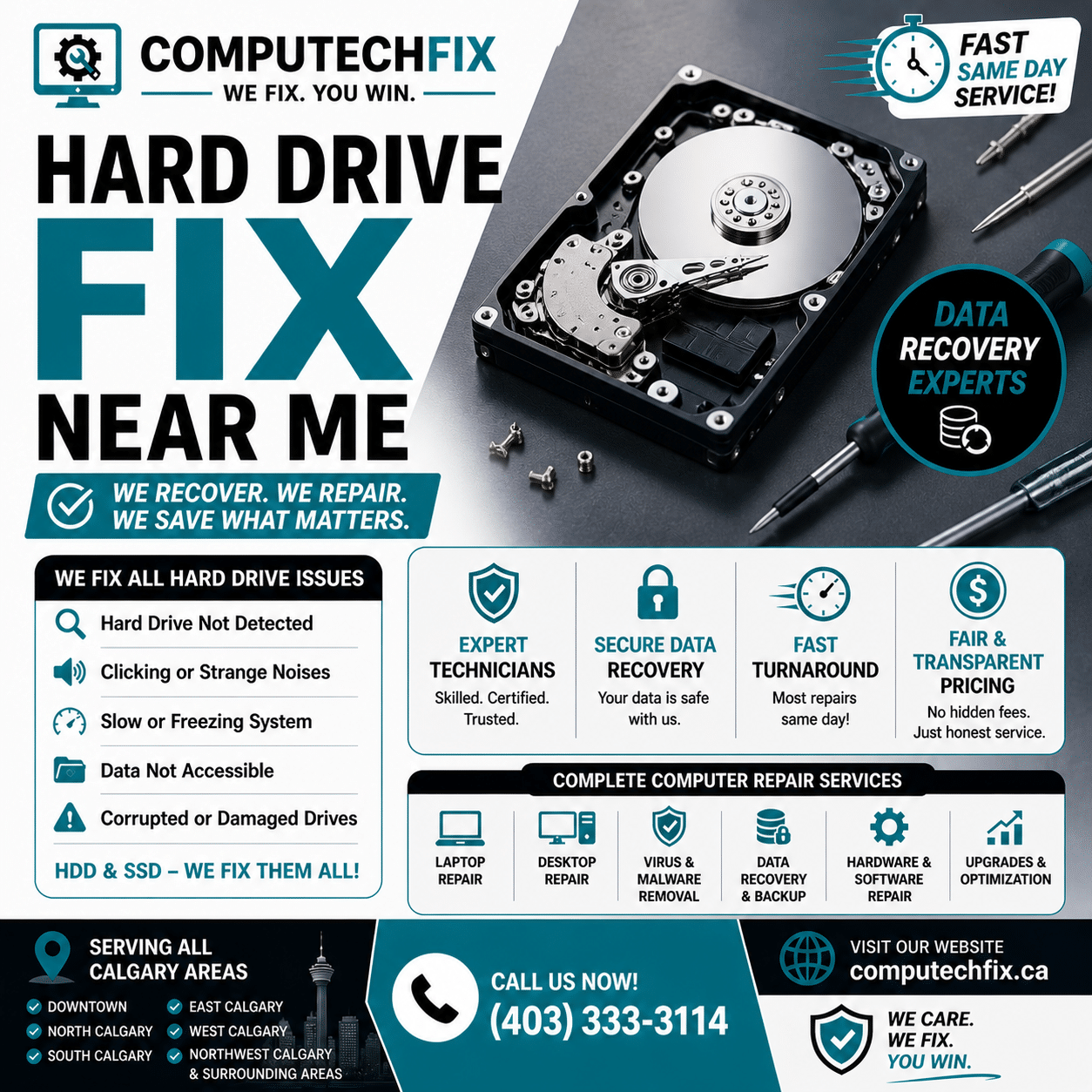 Hard Drive Fix Near Me