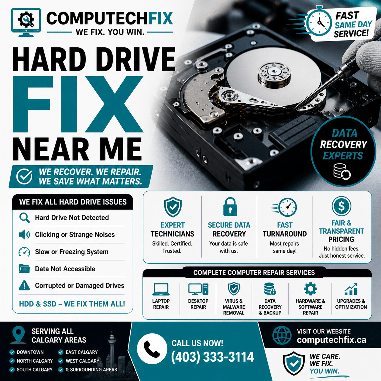 Hard Drive Fix Near Me