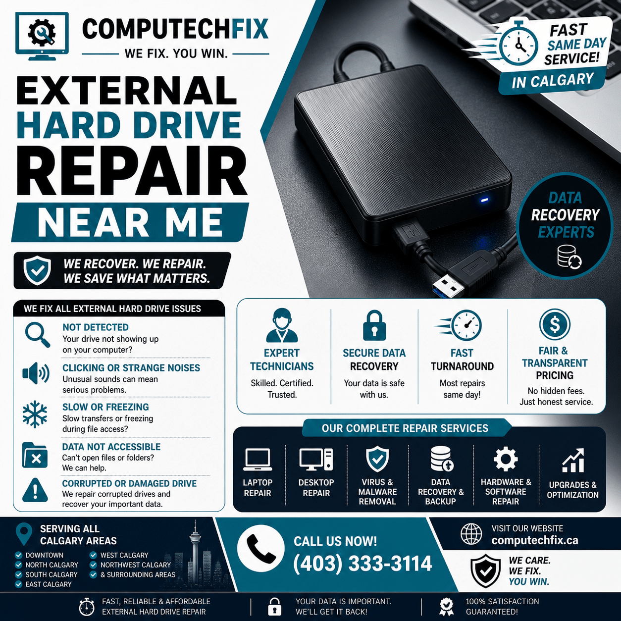 external hard drive repair near me