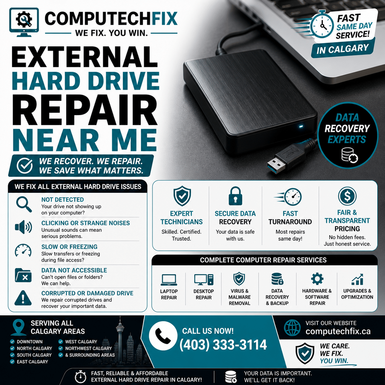 external hard drive repair near me