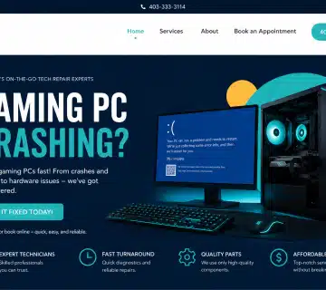 Gaming PC crashing during gameplay with error screen on monitor