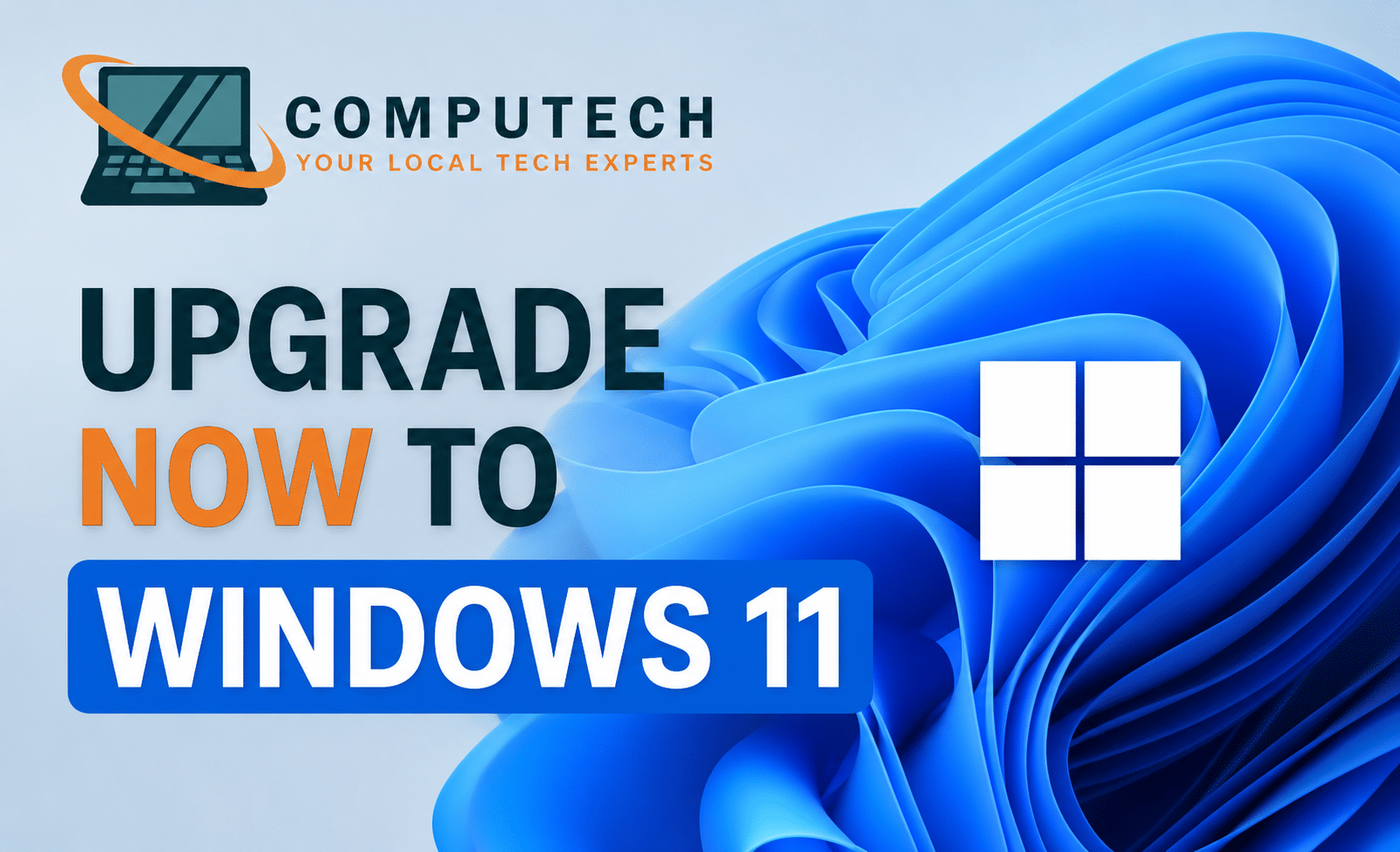 Professional Windows 11 upgrade service for desktop and laptop computers