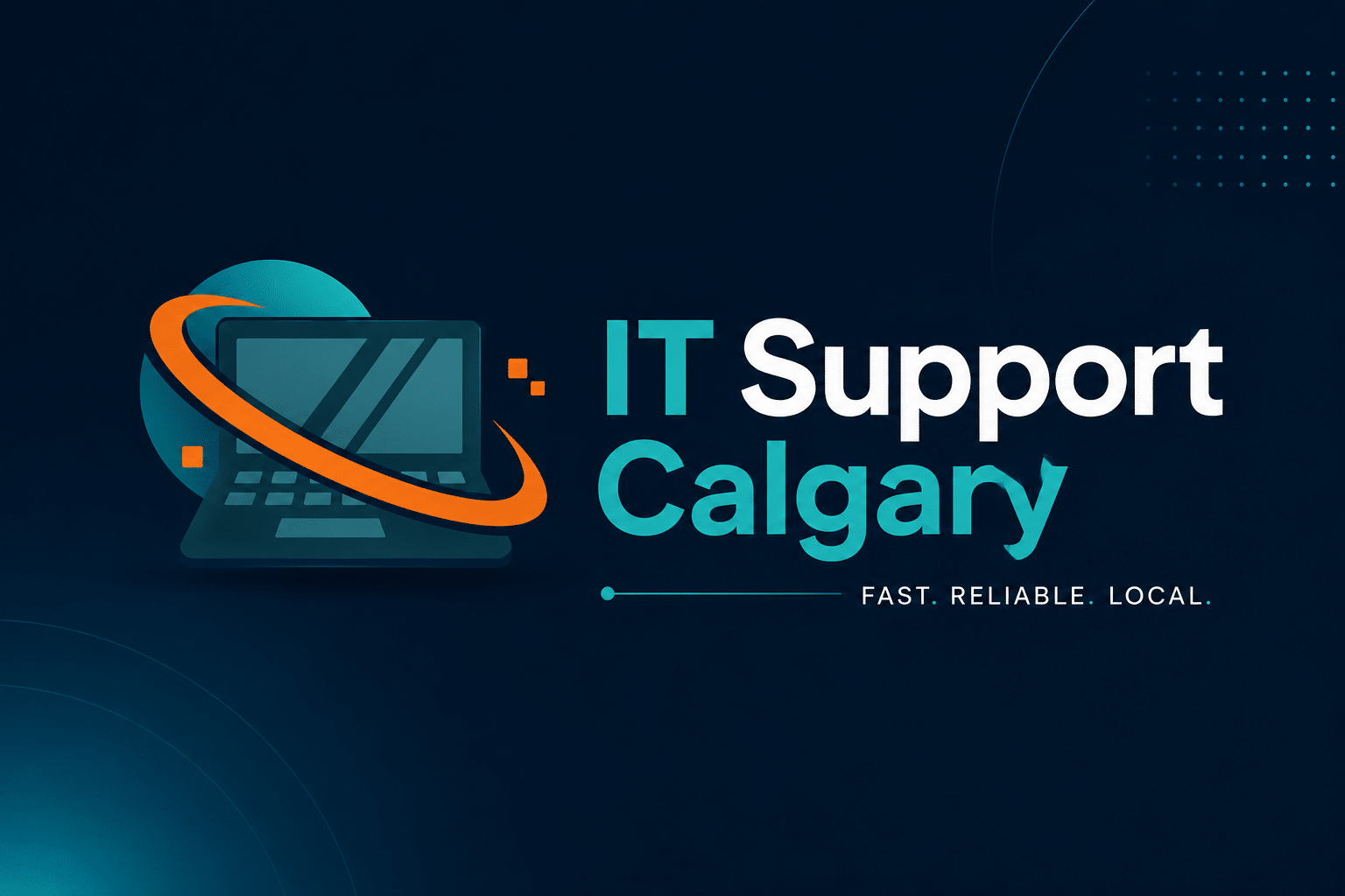 Business IT support technician providing computer and network services in Calgary