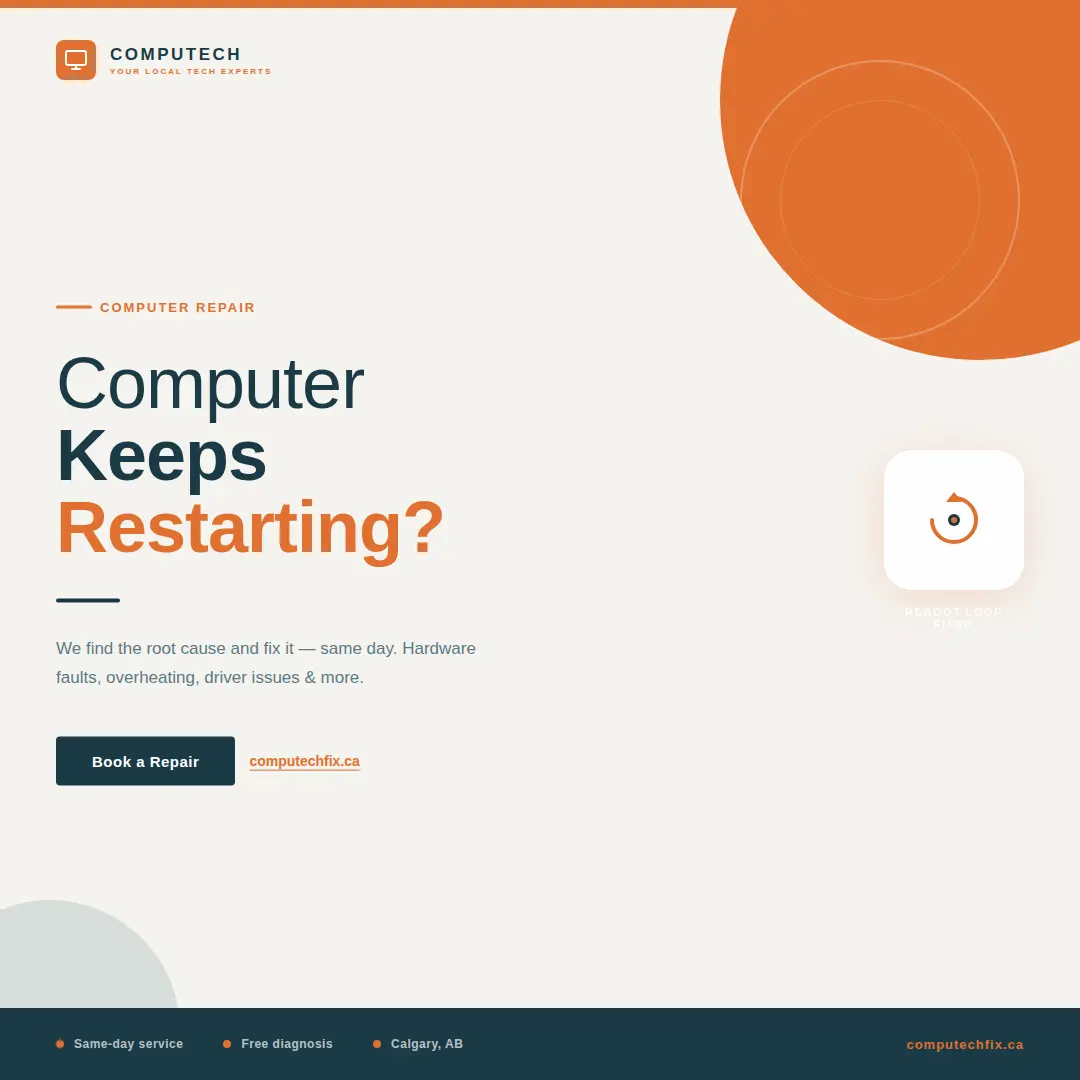 Computer Keeps Restarting