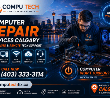 Laptop won't turn on repair in Calgary – CompuTech Fix