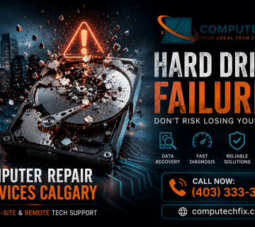 Warning signs of hard drive failure – CompuTech Fix Calgary